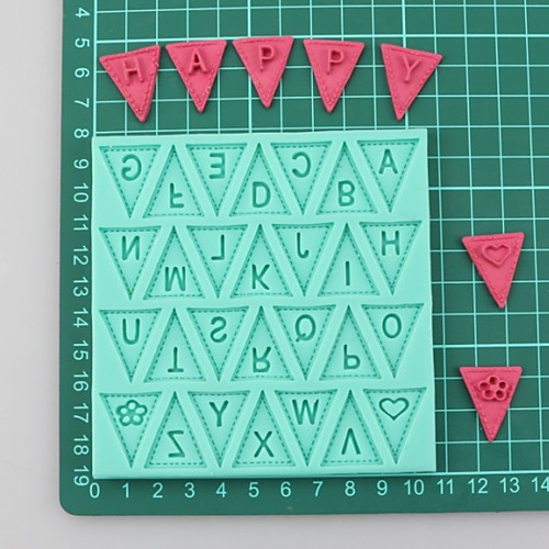 

1pc Silicone Eco-friendly 3D For Cake For Cookie For Pie Mold Bakeware tools