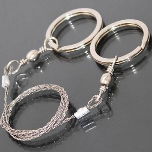 

Steel Wire Saw Emergency Survival Stainless Steel Camping Outdoor Travel
