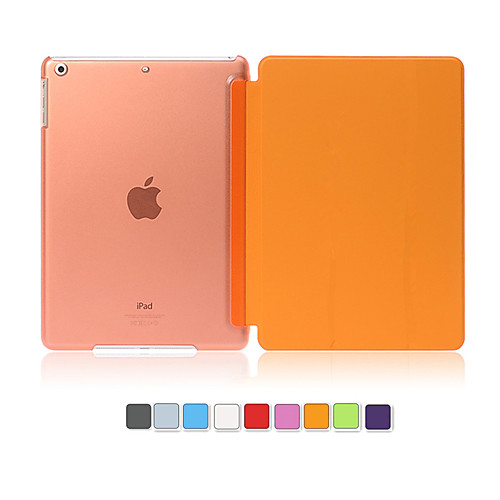 

Case For Apple iPad Mini 5 / iPad New Air(2019) / iPad Air with Stand / Auto Sleep / Wake Full Body Cases Solid Colored PU Leather