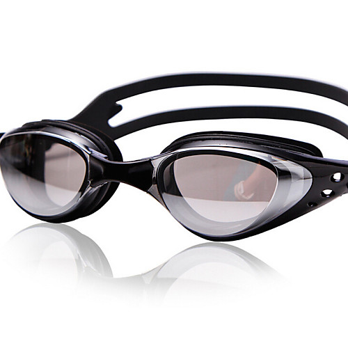 

Swimming Goggles Waterproof Anti-Fog Adjustable Size UV Protection Mirrored Plated For Adults' Silica Gel PC Reds Blacks Blues Gray