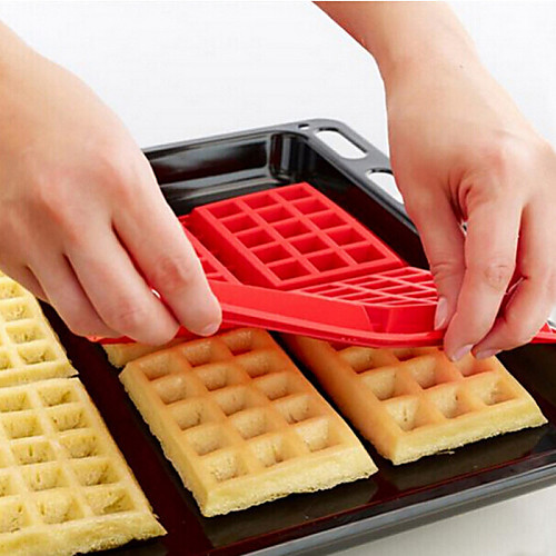 

Non-stick Silicone Waffle Makers for Kids Cake Mold Silicone Bakeware Set