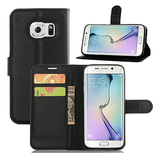 

Phone Case For Samsung Galaxy Full Body Case A3 A5 A7(2017) A7(2016) A5(2016) A3(2016) A9 A8 A7 Card Holder with Stand Flip Solid Colored PU Leather