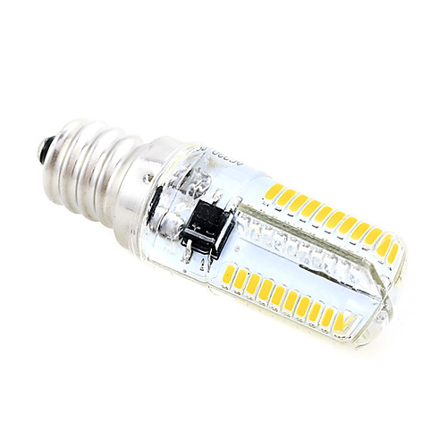 

1 pc E14 80LED SMD3014 Corn Light AC220V White Warm White