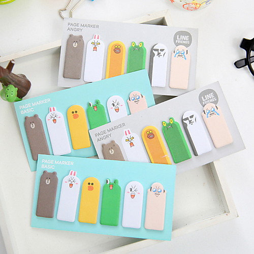 

Animal Thumb Pattern Self-Stick Note
