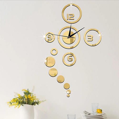

Modern Contemporary Acrylic / Plastic Novelty Indoor / Outdoor Decoration Wall Clock / Cartoon