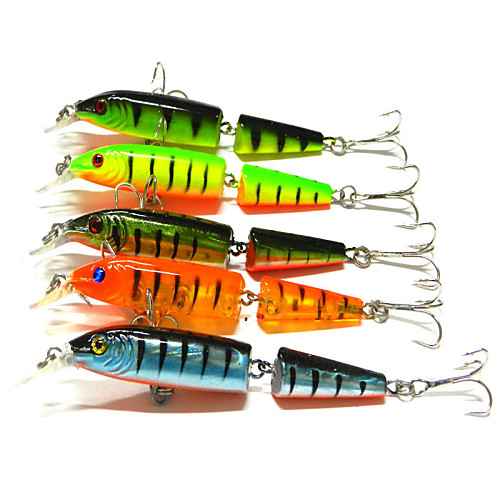 

1 pcs Fishing Lures Multi Jointed Swimbaits lifelike 3D Eyes Sinking Bass Trout Pike Sea Fishing Lure Fishing Trolling & Boat Fishing