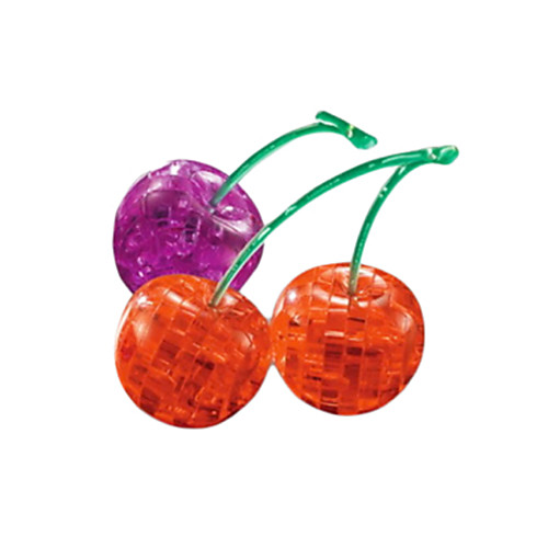 

Cherry Wooden Puzzle Crystal Puzzle Wooden Model ABS Kid's Adults' Toy Gift