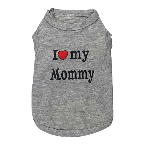 

Cat Dog Shirt / T-Shirt Puppy Clothes Letter & Number Fashion Dog Clothes Puppy Clothes Dog Outfits Breathable Orange Dark Blue Gray Costume for Girl and Boy Dog Cotton XS S M L