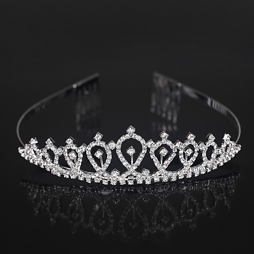 

Alloy Tiaras / Headwear with Floral 1pc Wedding / Special Occasion Headpiece