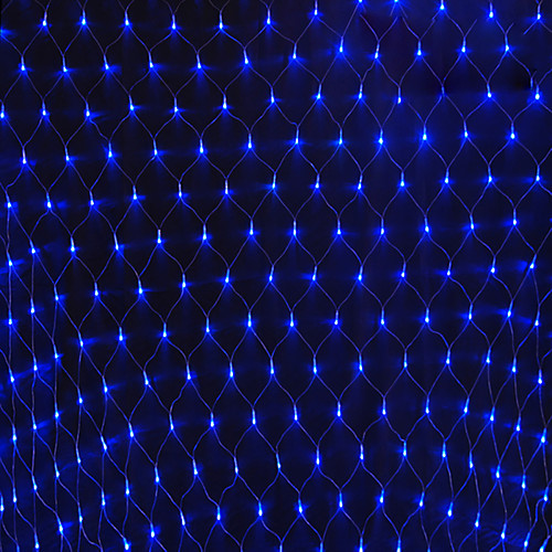 

1.5m String Lights 96 LEDs Dip Led 1 set Warm White White Red Waterproof Party Decorative 220-240 V 110-120 V