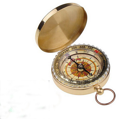 

Compasses Directional Multi Function Copper Hiking Camping Outdoor Travel Bronze