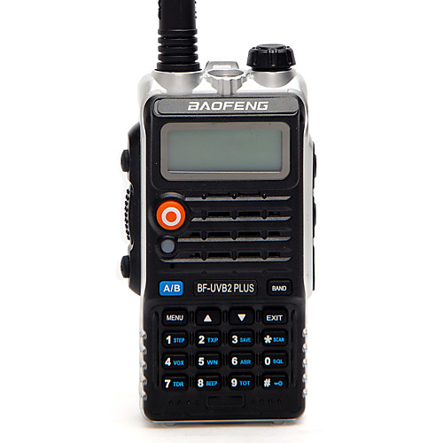 

BAOFENG BF-UVB2 PLUS Handheld / Digital Voice Prompt / Dual Band / Dual Display 1.5KM-3KM 1.5KM-3KM 128 1800mAh 7 W Walkie Talkie Two Way Radio