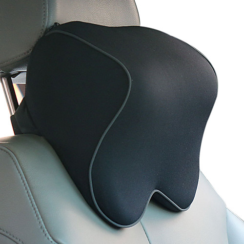 

Car Headrests Black Cotton Functional Common for Universal All Models Material Cotton Car Seat Headrest