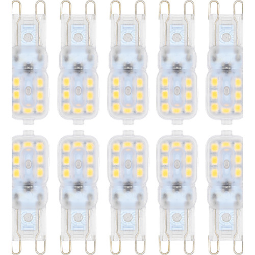 

10PCS G9 2835SMD 14LED 150-200LM LED Bi-pin Lights Warm White Cool White LED Corn Bulb Chandelier Lamp AC 220-240 AC 110-130V
