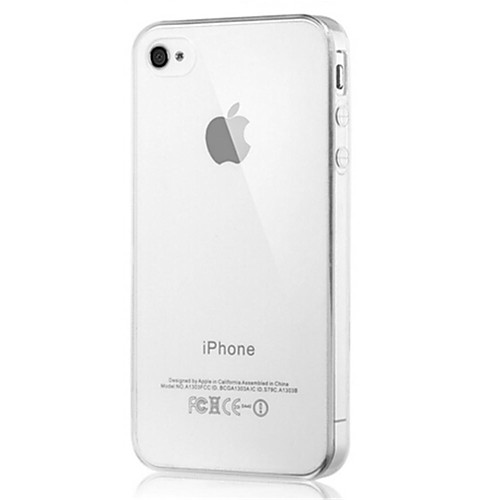 

Кейс для Назначение iPhone 4/4S / Apple Кейс на заднюю панель Мягкий ТПУ для iPhone 4s / 4
