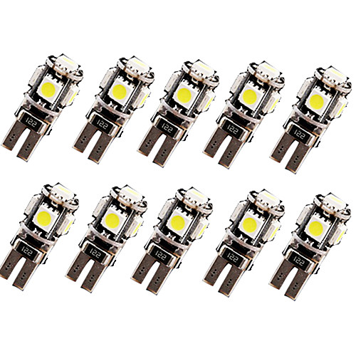 

OTOLAMPARA Car LED Turn Signal Lights T10 Light Bulbs 120 lm 2.5 W For universal 10pcs