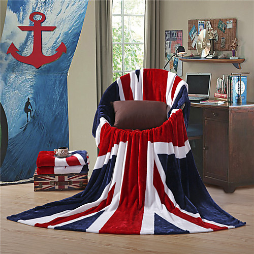 

Sofa Throw, Character 100% Polyester Comfy Blankets / Flannel