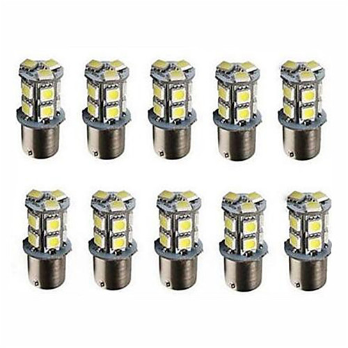 

10pcs BA15S(1156) Car Light Bulbs 3 W SMD 5050 250 lm 13 LED Car Led Brake Tail Lamps 13SMD Auto Rear Reverse Bulbs DC 12V Turning Lights