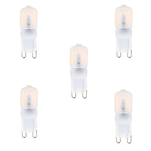 

5pcs 4 W LED Bi-pin Lights 300-400 lm G9 T 14 LED Beads SMD 2835 Dimmable Decorative Warm White Cold White Natural White 220-240 V 110-130 V / 5 pcs / RoHS