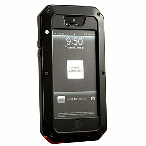 

Phone Case For Apple Full Body Case iPhone 7 Plus iPhone 7 iPhone SE / 5s iPhone 5 Shockproof Dustproof Water Resistant Armor Hard Metal