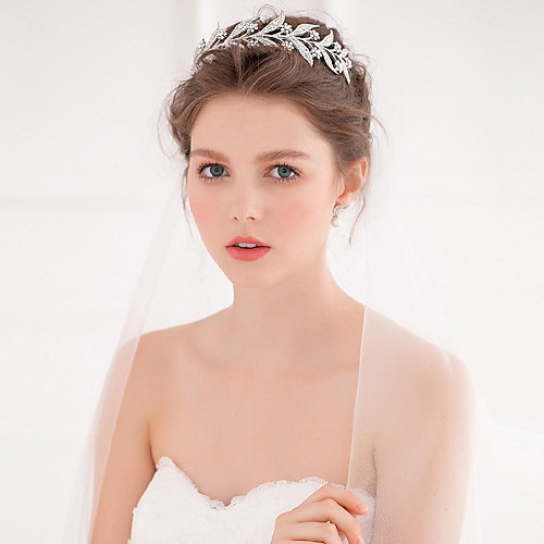 

Alloy Tiaras / Headbands / Headwear with Floral 1pc Wedding / Special Occasion / Casual Headpiece
