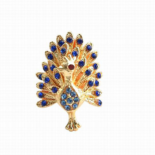 

Women's Alloy Rhinestone Peacock Vintage Ring Party / Daily / Casual 1pc Statement Rings