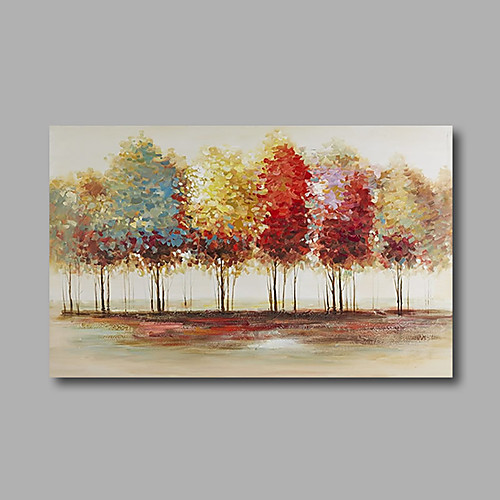 

Oil Painting Hand Painted Horizontal Abstract Landscape Modern Stretched Canvas