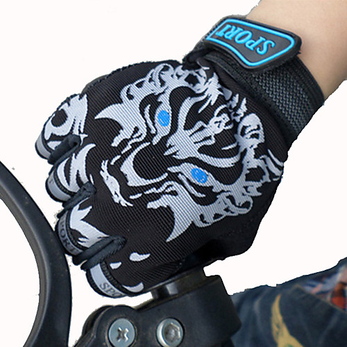

Bike Gloves / Cycling Gloves Ski Gloves Boys' Girls' Kid's Snowsports Fingerless Gloves Anti-skidding Canvas Cycling / Bike