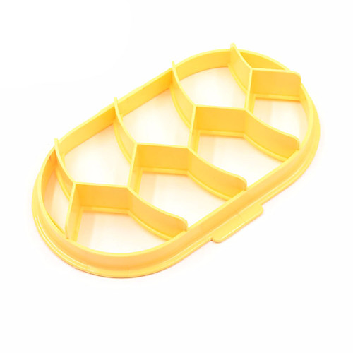 

Plastic Homemade Bread Rolls Mold ondant Cake Decorating Embossed Plastic Cookie Cutter Cutters Biscuit (Random Color)