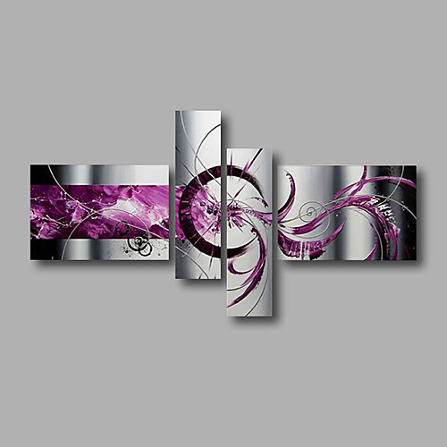 

4 Panel Wall Art Canvas Prints Painting Artwork Picture Modern Abstract Home Decoration Décor Stretched Frame Ready to Hang 160100 cm