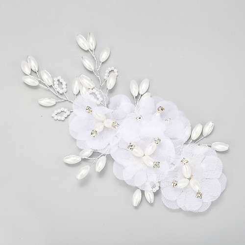 

Imitation Pearl Alloy Headbands Headpiece Classical Feminine Style