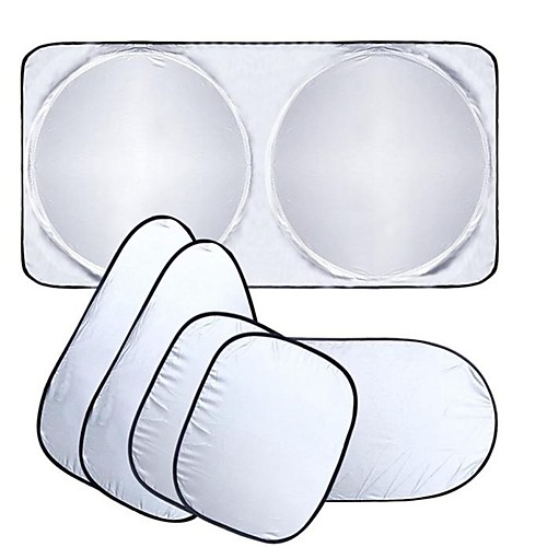 

Car Window Sun Shade Car Windshield Visor Cover Block Front Window Sunshade UV Protect Car Window Film 6pcs/Set