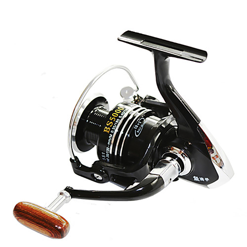 

Fishing Reel Spinning Reel 4.7:1 Gear Ratio 13 Ball Bearings for Sea Fishing / Bait Casting / Ice Fishing - BSLGH7000