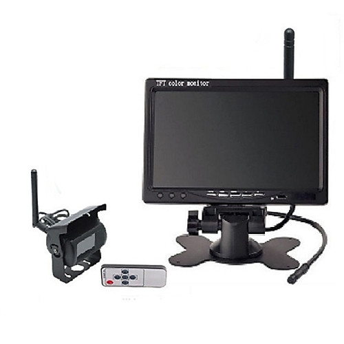 

7 inch LED 170 Degree Car Reversing Monitor Wireless for Bus