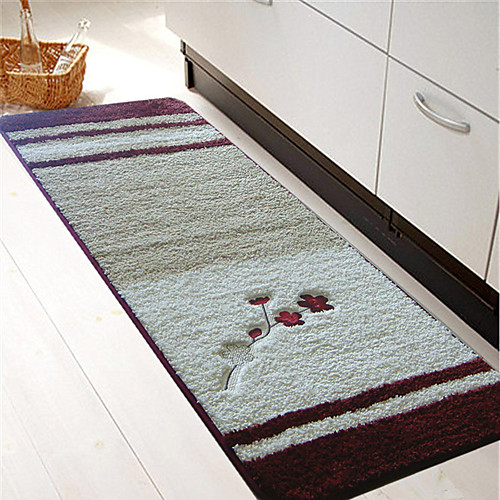 

1pc Country Area Rugs Polyester Contemporary Bathroom Easy to clean