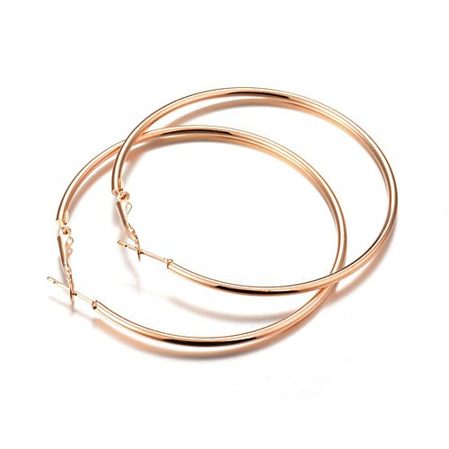 

Women's Girls' Drop Earrings Hoop Earrings Dangle Earrings Leaf Ladies Fashion Gold Plated Earrings Jewelry Silver / Gold For Party Wedding Casual Daily 1pc