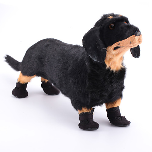 

Dog Cat Pets Boots / Shoes Breathable For Pets Poly / Cotton Black