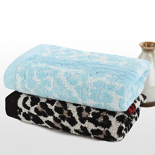 

1 PC Full Cotton Hand Towel 13 by 29 Super Soft Leopard Pattern