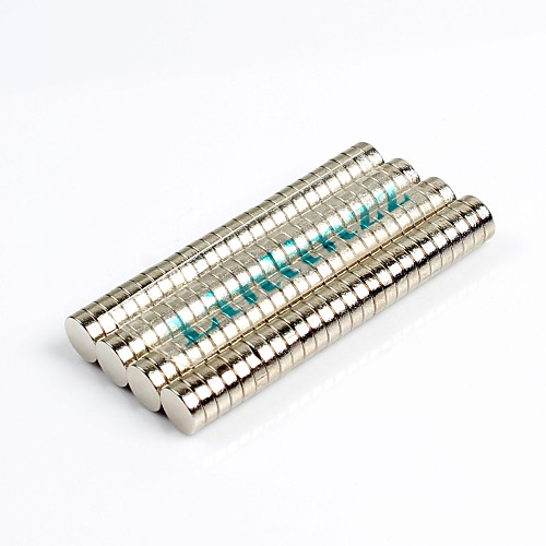

Linlinzz 100pcs 62mm Round Neodymium Rare Earth Disc Magnets Strong Magnets for Fridge Magnets