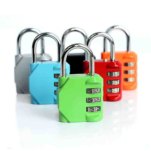 

Luggage Lock 3 Digit Luggage Accessory / Anti-theft For Luggage
