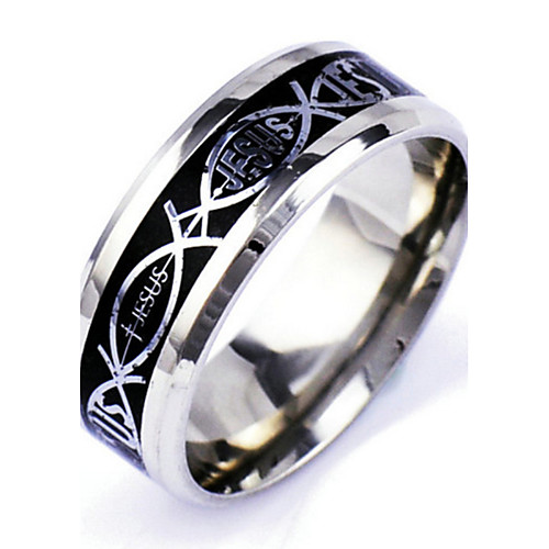 

Band Ring Silver Alloy Magic Punk Rock 6 7 8 9 10 / Men's