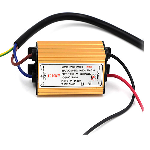 

85-265 V Waterproof Aluminum LED Power Source 10 W