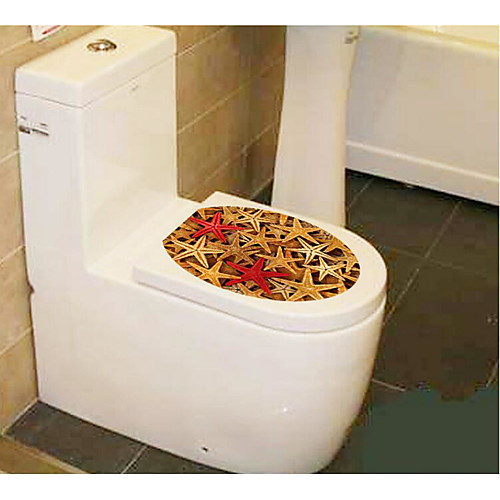 

1PC Creative Personality Home Furnishing The Toilet Stickers