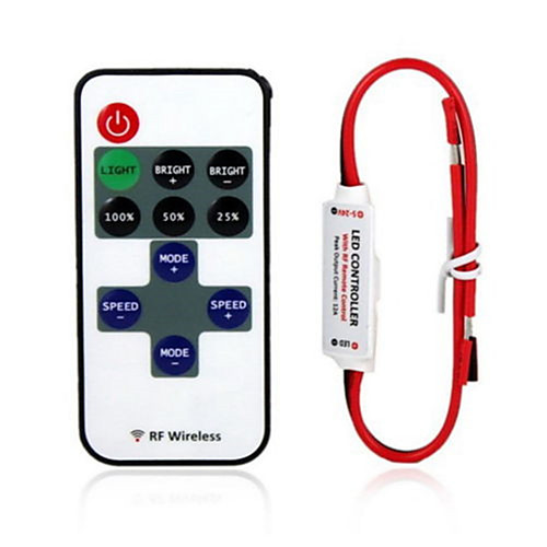

1pc E27 to E27 E27 Dimmable RGB Controller
