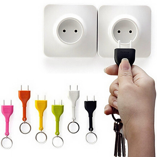 

Key Chain Key Chain Prevent Loss Socket ABS Creative Pieces Gift