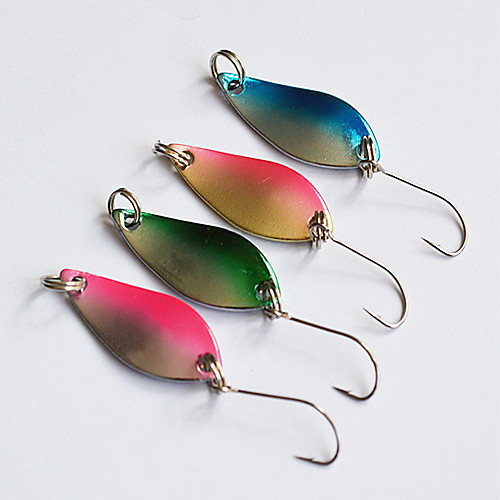

1 pcs Spoons Fishing Lures Spoons Metal Bait Sinking Bass Trout Pike Bait Casting Metal