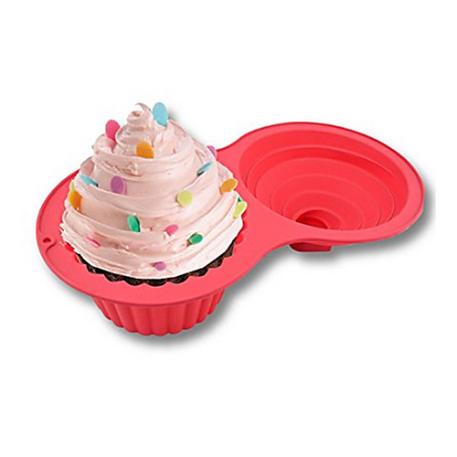 

3D Silicone Cupcake Mold Top Cupcake Bake Set Baking Moulds
