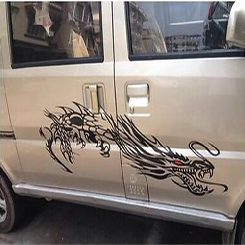 

Black Car Stickers Chinese Style Full Car Stickers Animal Stickers
