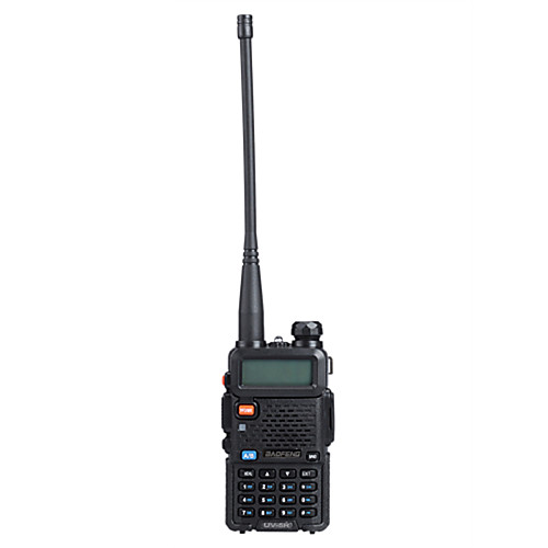

BAOFENG UV5R 1.5 LCD 5W 136~174MHz / 400~480MHz Dual Band Walkie Talkie with 1-LED Flashlight (US Plug)