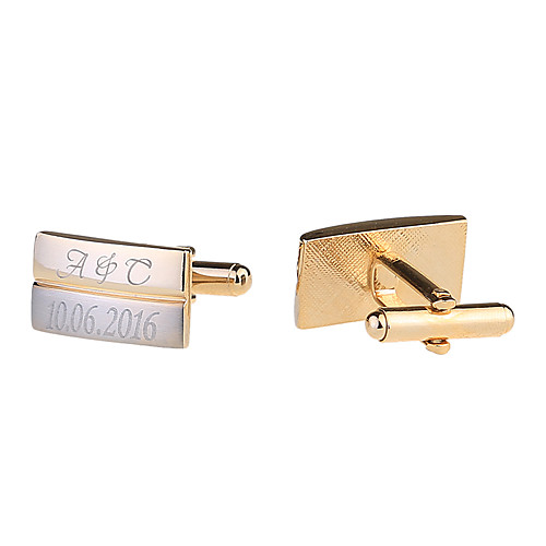 

Zinc Alloy Cufflinks & Tie Clips Groom Groomsman Ring Bearer Wedding Anniversary Birthday Congratulations Graduation Thank You Business